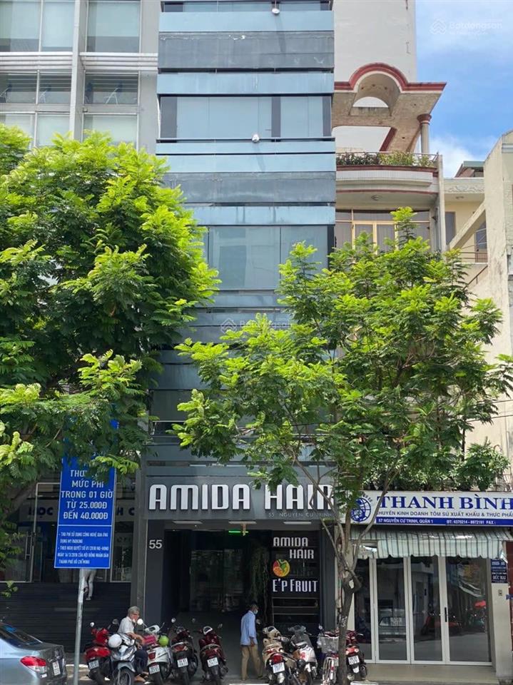 Chính chủ bán nhà 55 nguyễn cư trinh, quận 1, dt 4.5x16.5, hầm 8 tầng, giá 44 tỷ. mua lời ngay
