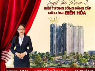 Bán căn hộ chung cư fresia riverside, 1,79 tỷ, 52m2 đẹp, nhiều tiện ích tại biên hòa, đồng nai
