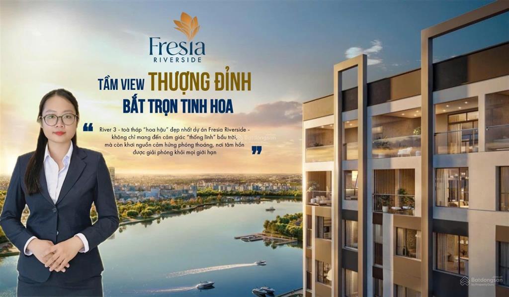 Bán chung cư fresia riverside, 2 tỷ, 58m2, 2pn, 2wc, giá tốt, chính chủ tại bùi hữu nghĩa, đồng nai