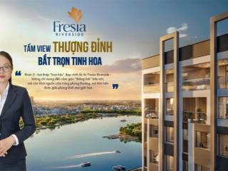 Bán chung cư fresia riverside, 2 tỷ, 58m2, 2pn, 2wc, giá tốt, chính chủ tại bùi hữu nghĩa, đồng nai