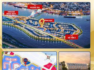 Siêu phẩm căn biệt thự vinhomes vũ yên đối diện là trường học, bể bơi pha lê 4 mùa
