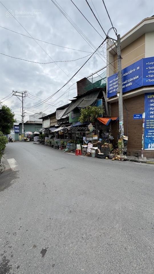 Nhà mặt tiền đường lô góc  cấp 3  113m2  ngang 7.3m  nhỉnh 10 tỷ  tiện xây lại