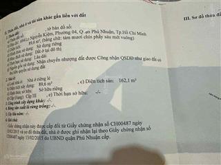 Cần tiền bán gấp căn nhà cũ, gần chợ, siêu thị, hẻm thông thích quảng đức