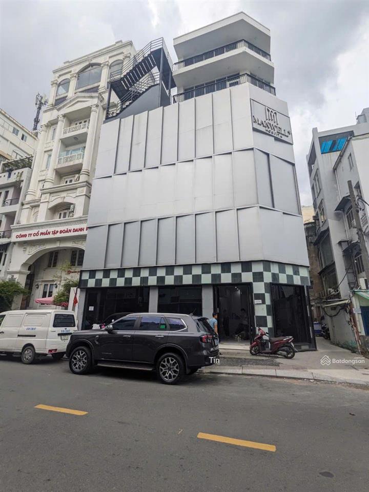 Bán nhà 2 mặt tiền trần nhật duật, p tân định quận 1, dt 8x16  7 tầng  hdt 320tr. giá bán 70 tỷ