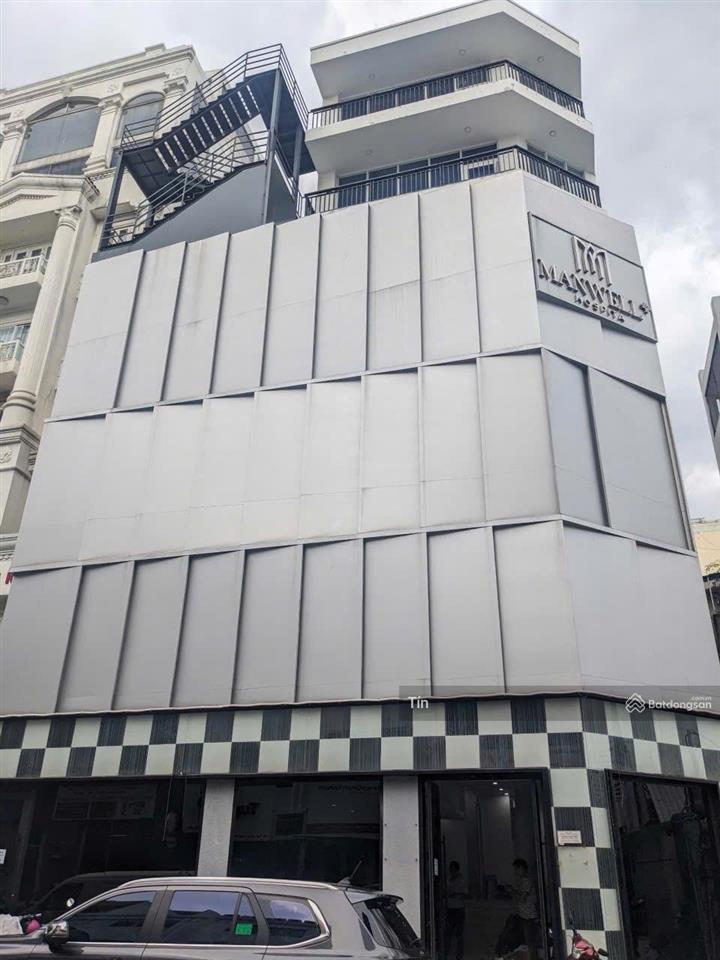 Bán nhà 2 mặt tiền trần nhật duật, p tân định quận 1, dt 8x16  7 tầng  hdt 320tr. giá bán 70 tỷ