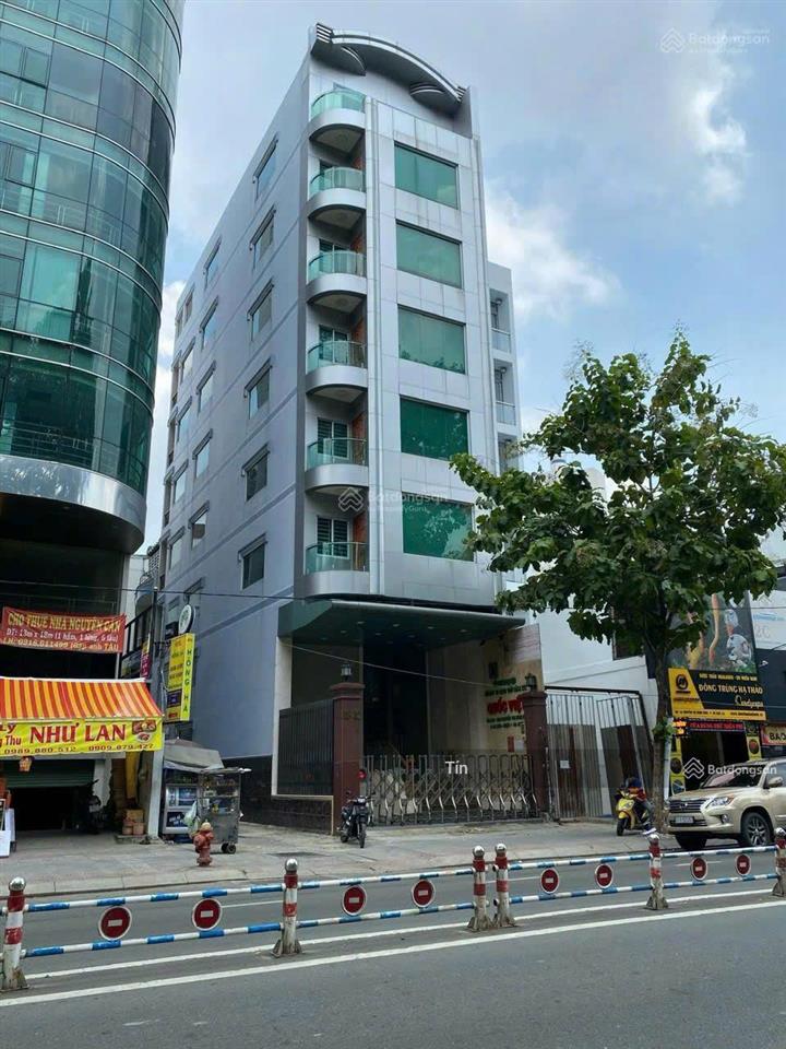 Tòa nhà góc 2 mặt tiền nguyễn thị minh khai p đakao quận 1,dt7x20hầm 7 tầnghdt 200tr giá 114 tỷ