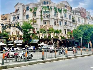 100m2, bán nhà 6 tầng, mặt tiền cityland, phan văn trị, p10 gò vấp, 22 tỷ xíu