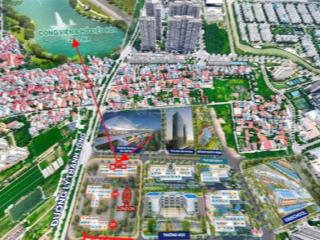Căn hộ 2n+ thiết kế 3n 76m2 tầng trung hướng mát, view trọn hồ điều hoà và ga metro