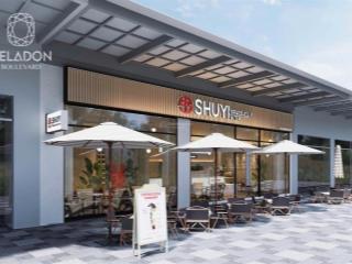 Sở hữu ngay shophouse celadon city  mặt tiền rộng 8m & vỉa hè 13m thuận tiện kinh doanh