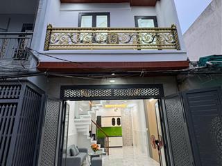 Nhà mới đẹp khu lê văn quới 1 lầu 2pn 2wc