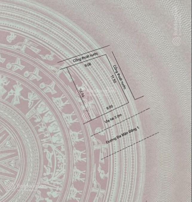 Tài chính 13 tỷ. bán đất đa mặn đông 108m2 mt 9m, nở hậu, 3 mặt thoáng, 2 phút ra tới biển