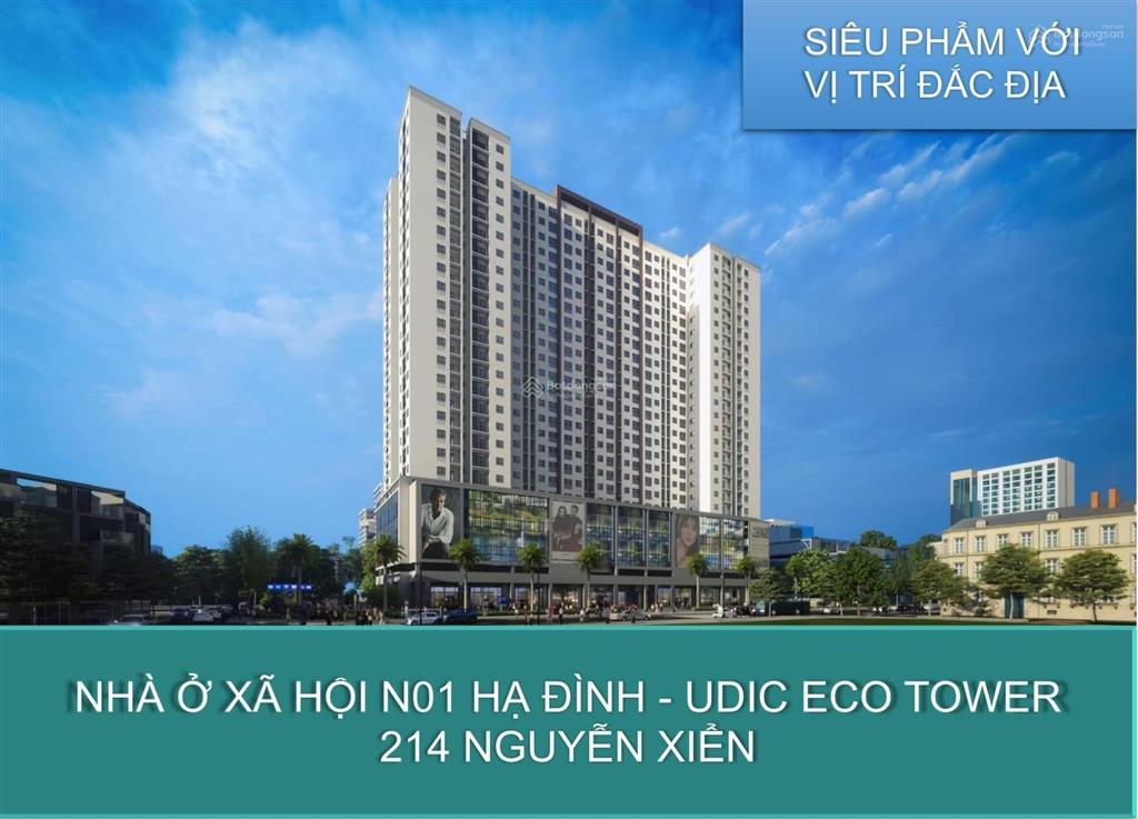Bán căn thương mại dự án udic hạ đình