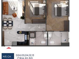 Bán gấp căn 2pn charm infinity view nội khu giá siêu tốt