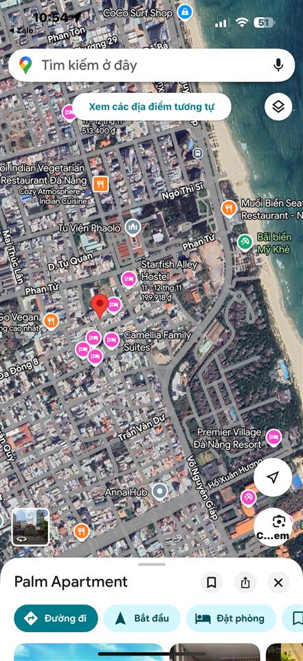 Tòa căn hộ 6 tầng đường kiệt 5m, sát khu an thượng  doanh thu 130tr/tháng