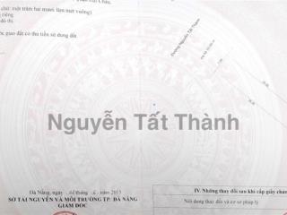 Bán 1 cặp đất siêu đẹp mt nguyễn tất thành giá 34 tỷ 10x25=250m hướng đông