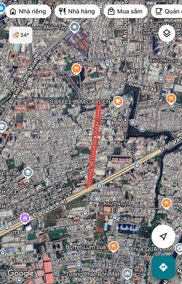 Bán đất 6000m2 có dự án trường học đường an dương vương, an lạc