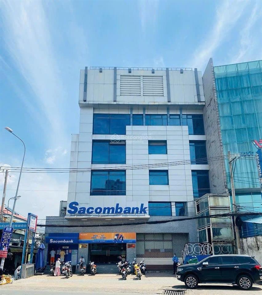 Siêu phẩm toà nhà góc hà huy giáp, dt (19mx28m ) 543m2, 6 lầu chỉ 59tỷ . hđ thuê 160triệu