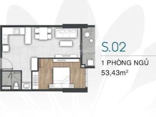 Cần bán gấp căn hộ view biển 1pn, 1wc tầng 5, giá lỗ 50 triệu so với giá mua,  0901 264 ***