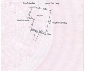 Tôi cần bán lô đất thổ cư 509m2 tại khu tđc hoa động, phường hoa động, thủy nguyên, hải phòng
