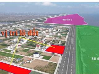 Đất biển quất lâm giá rẻ nhất thị trường diện tích 108m2 giá 1ỷ050tr giáp quảng trường 150m  em