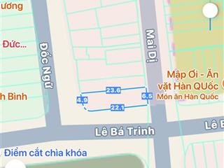 3 mặt tiền trung tâm tp đà nẵng lê bá trinh  mai dị  đốc ngữ. khu thương mại chợ hòa cường