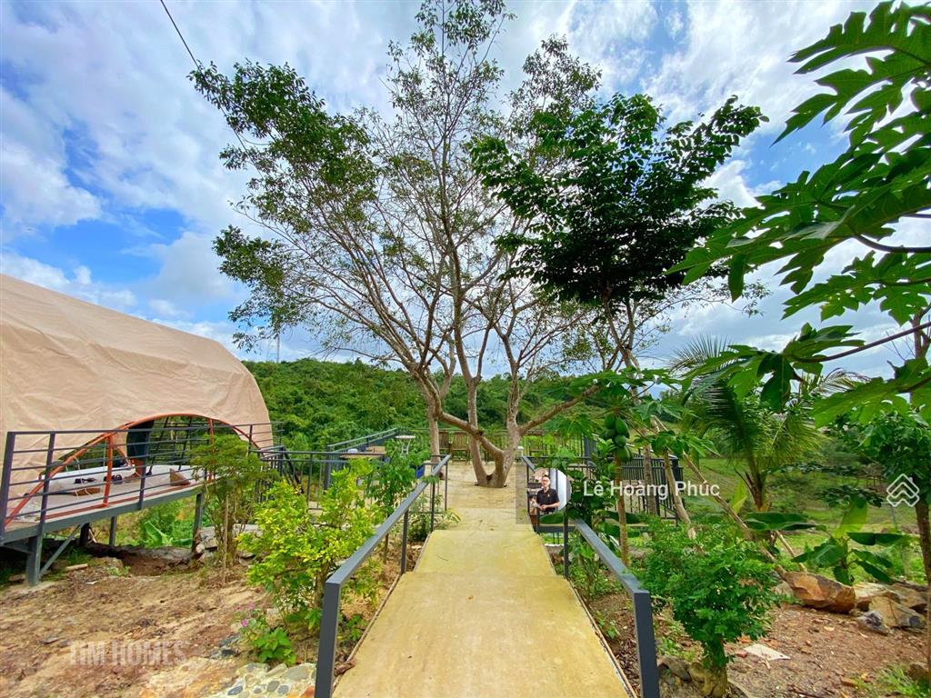 Bán farmstay cách nha trang 15ph  2593m2  full nội thất, dịch vụ lưu trú tại diên khánh