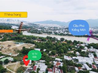 Lô đất thổ cư vĩnh ngọc phường tây nha trang  sổ hồng gần cầu phú kiểng sắp xây mới