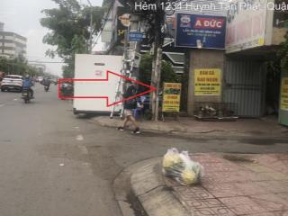 Bán dãy trọ cũ dt 154,6 m2 tại hẻm 1234 huỳnh tấn phát, p. tân phú, quận 7