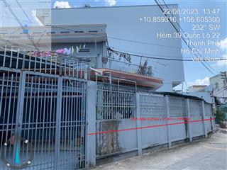 Bán nr 2pn, 2wc, 195,9m2 tại quốc lộ 22, trung chánh, hóc môn, 7,39 tỷ