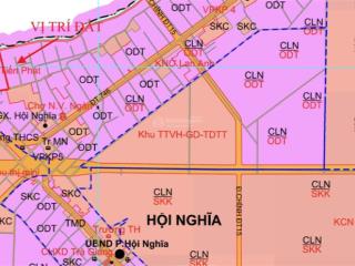 Bán đất phường hội nghĩa ngay cạnh kcn vsip 3 giá 1,3 tỷ tại tp tân uyên