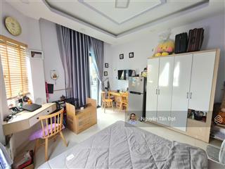 Căn hộ dịch vụ bình thạnh  1 phòng ngủ  thang máy  có ban công  full nội thất, máy giặt riêng