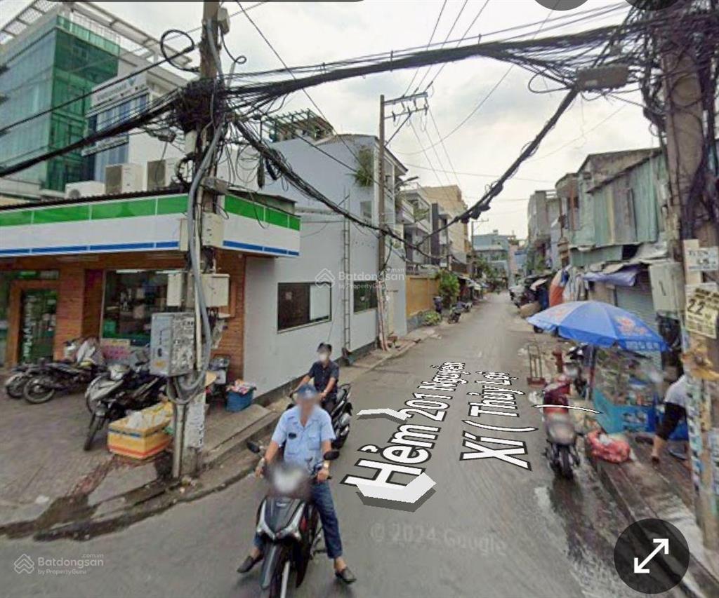 Hiếm! hẻm 201 nguyễn xí 80m² ngang ~ 6m  hẻm oto thông  kế chung cư thủy lợi  7,x tỷ