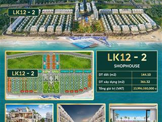 Shophouse 4,5 tầng view trực diện biển sầm sơn. kinh doanh shoptel, secondhome, nhà hàng