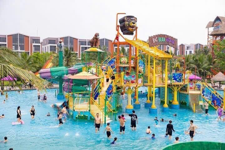 Bán nhanh liền kề 2 mặt tiền 100m2 sổ đỏ lâu dài rẻ nhất vin ocp3 giá chỉ bằng căn liền kề 15,x tỷ