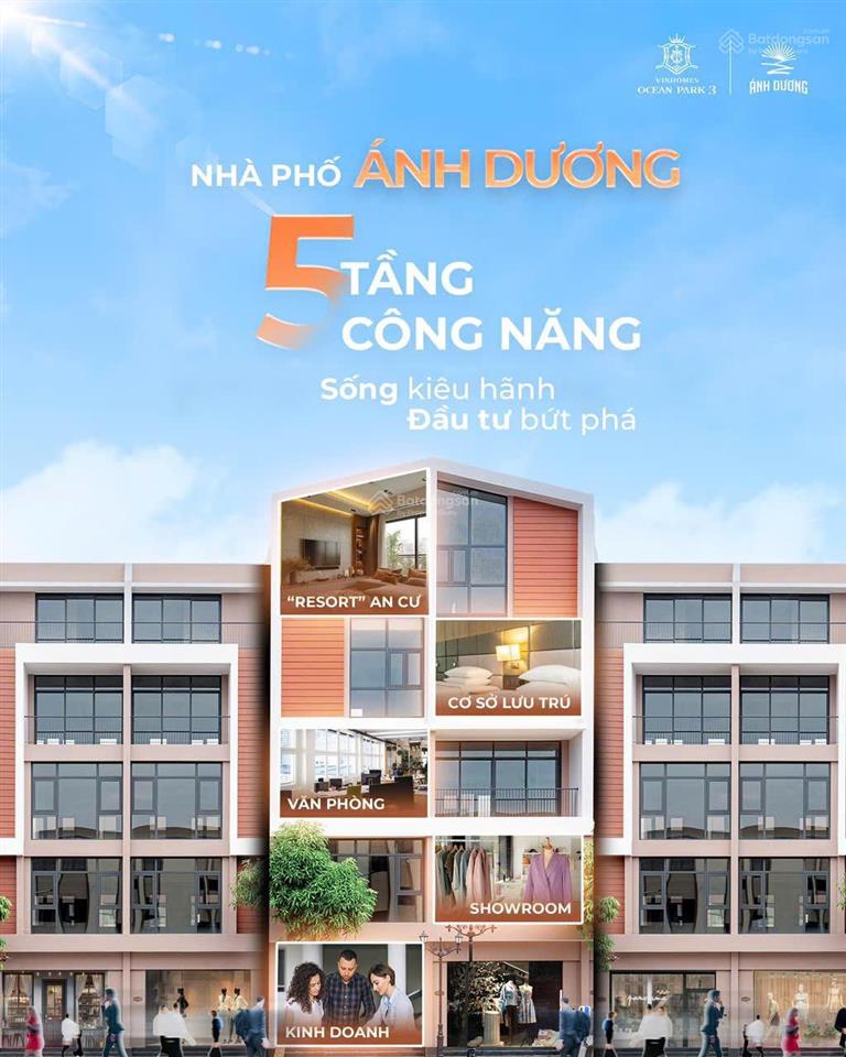Sốc  nhà vinhomes 100m2 sổ đỏ 5 tầng hai mặt tiền đường 25m, hè 10m mà giá chỉ nhỉnh 15tỷ
