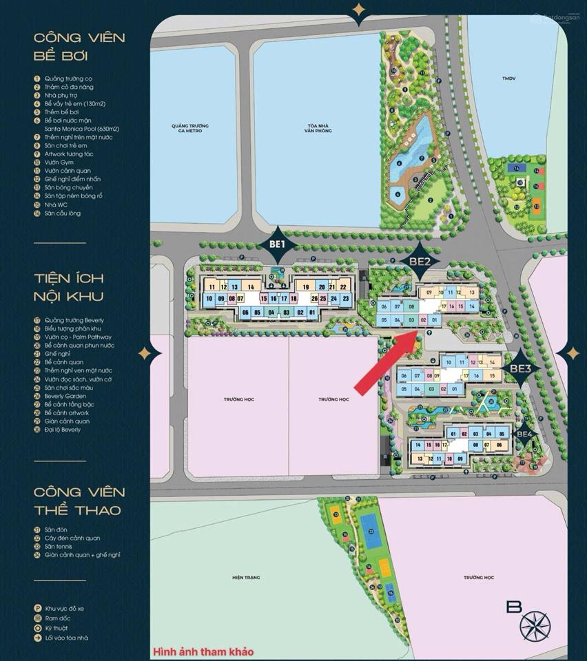 1n the beverly vinhomes ocean park gia lâm giá rẻ