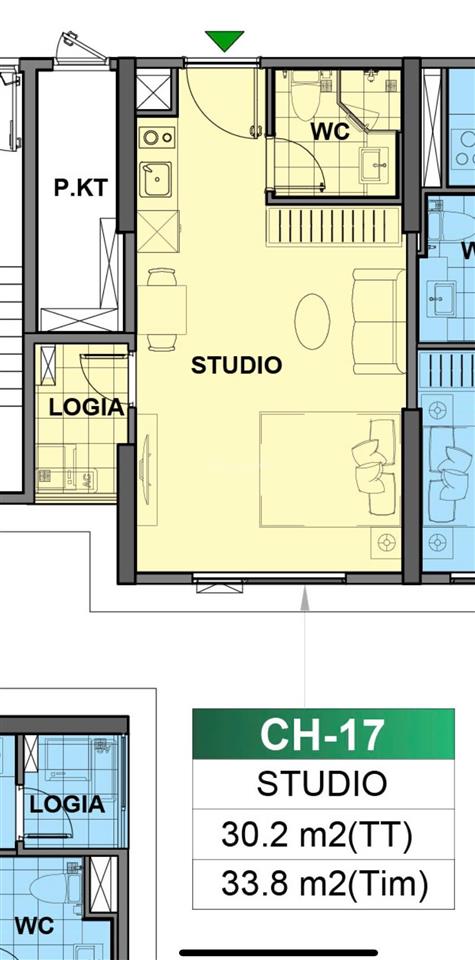 Studio be3.0917 view trực diện thác nước tràn viền the beverly ocean park gia lâm