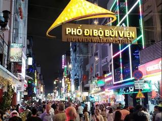 Căn hộ homestay bùi viện, q1, 75m² ngang 6,5m, 3 tầng, 10pn, dòng tiền 45tr/tháng, giá tốt 17.5 tỷ