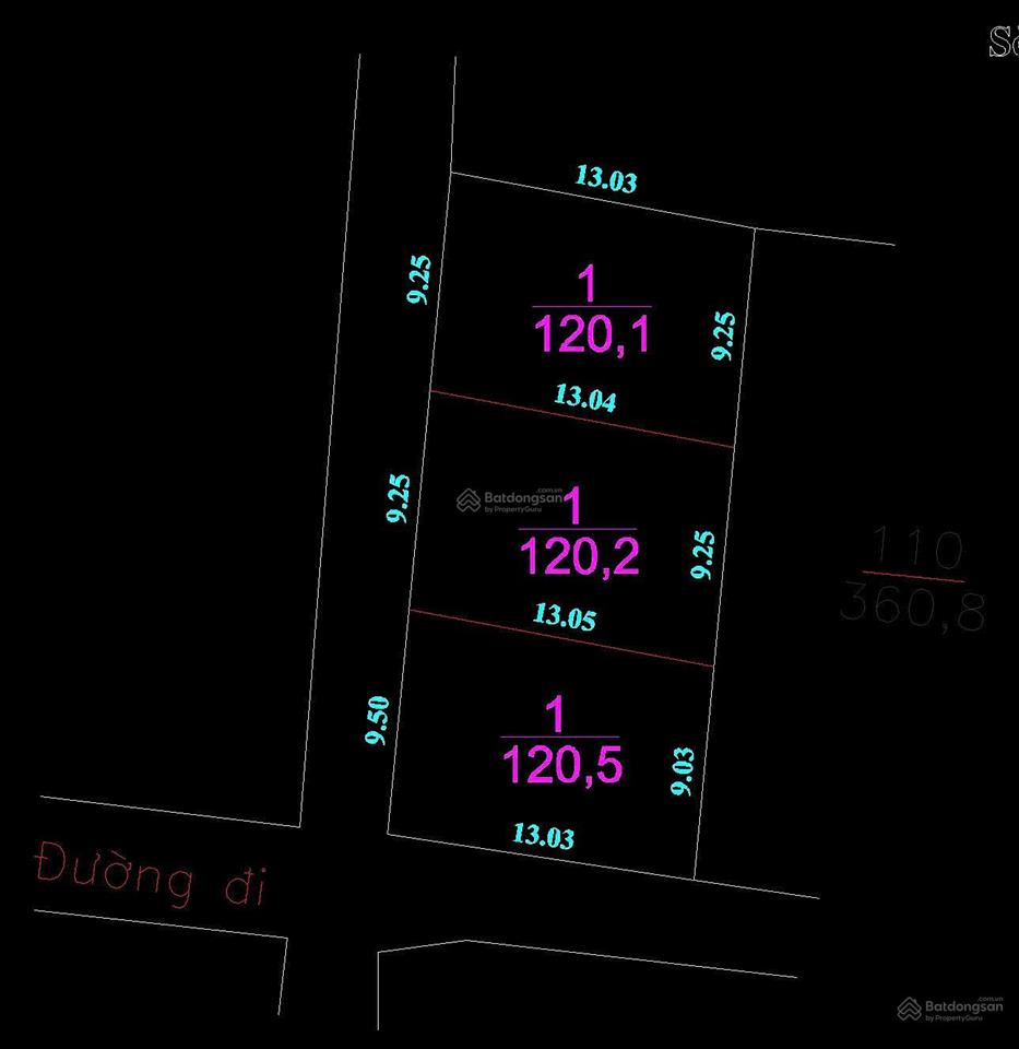 Bán nhanh 3 lô diện tích 120m2 full thổ cư, mặt tiền 9m view thoáng giá chỉ 31tr/m2