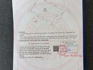 Bán mảnh 1329m2 full thổ cư, chỉ việc phân lô tại trại láng, đoài phương