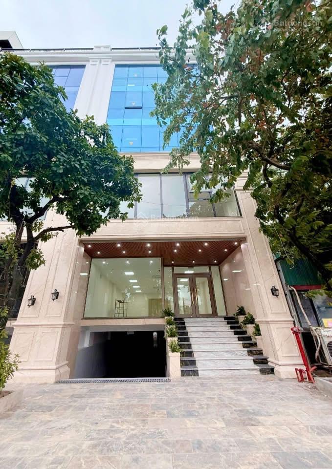 Đẹp đỉnh! phố đỗ quang,3 ôtô tránh, mặt tiền khủng, toà 8t thang máy,vỉa hè kd 1.5 tỷ/năm 108m2