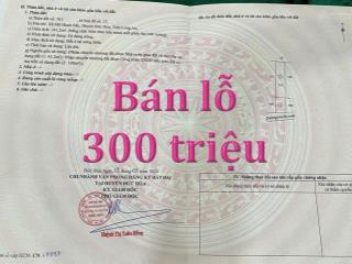Bán lỗ lô đất shr thổ cư 5x29 gần ngã ba mỹ hạnh