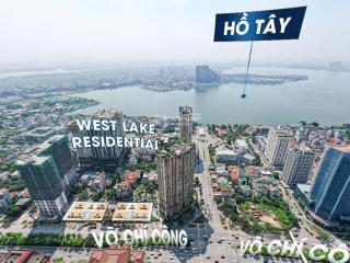 Quỹ căn độc quyền tại celestin tây hồ 2pn 3pn, view trọn hồ tây. chiết khấu 11%, quà tặng 250tr