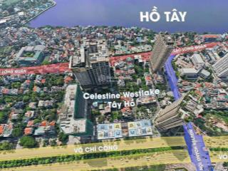 Căn góc 3pn view trọn hồ tây tại celestine. ck 11%, quà tặng 200tr, htls 0% 30tháng, 0965 666 ***
