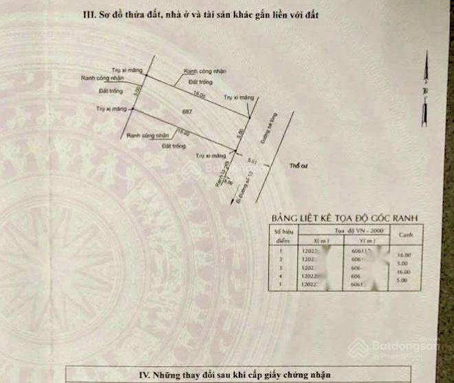 Lô đất đường xe hơi trước nhà 6m  80m2  khu nhà phố liền kề  hiệp bình phước  5.5 tỷ