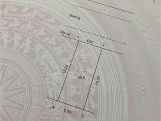 Hot lô đất 90m ao đấu tráng việt giá chỉ 6x triệu/m
