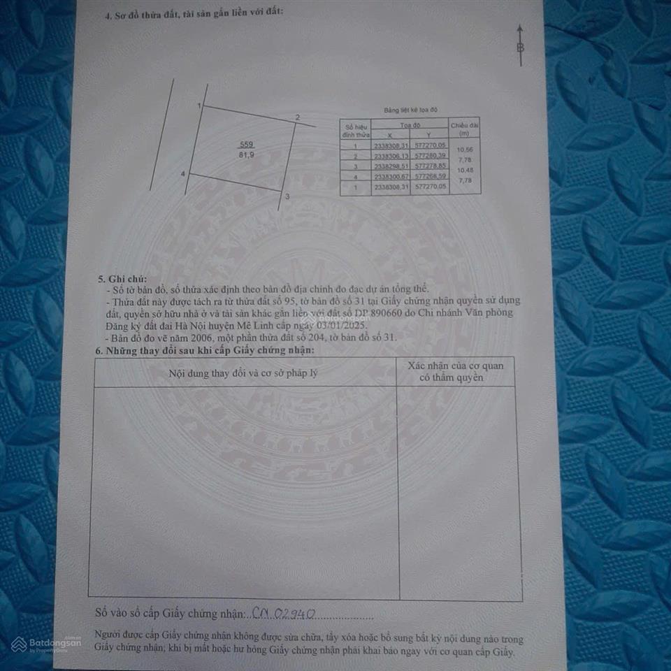 Tráng việt  mê linh | 81,9m²| giá chỉ 62 triệu/m² đón sóng đại lộ ven sôngcầu thượng cáthồng hà