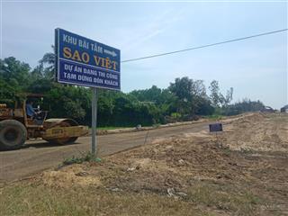 Bán lô góc 2400m2 ngay cổng trục chính đường xuống biển bãi xép  hoa vàng trên cỏ xanh  phú yên