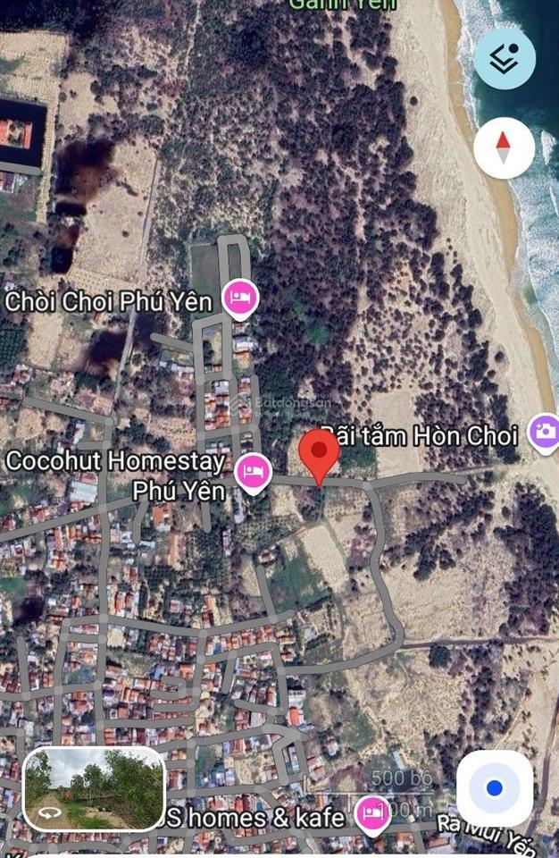 Cuối năm bán lô đất sổ sẵn có thổ cư nằm trục chính đi biển bãi choi, mũi yến, tuy an, phú yên