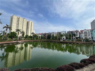 Bán nhanh biệt thự song lập, view hồ và công viên, 120m x 4 tầng. giá hấp dẫn  0859588***